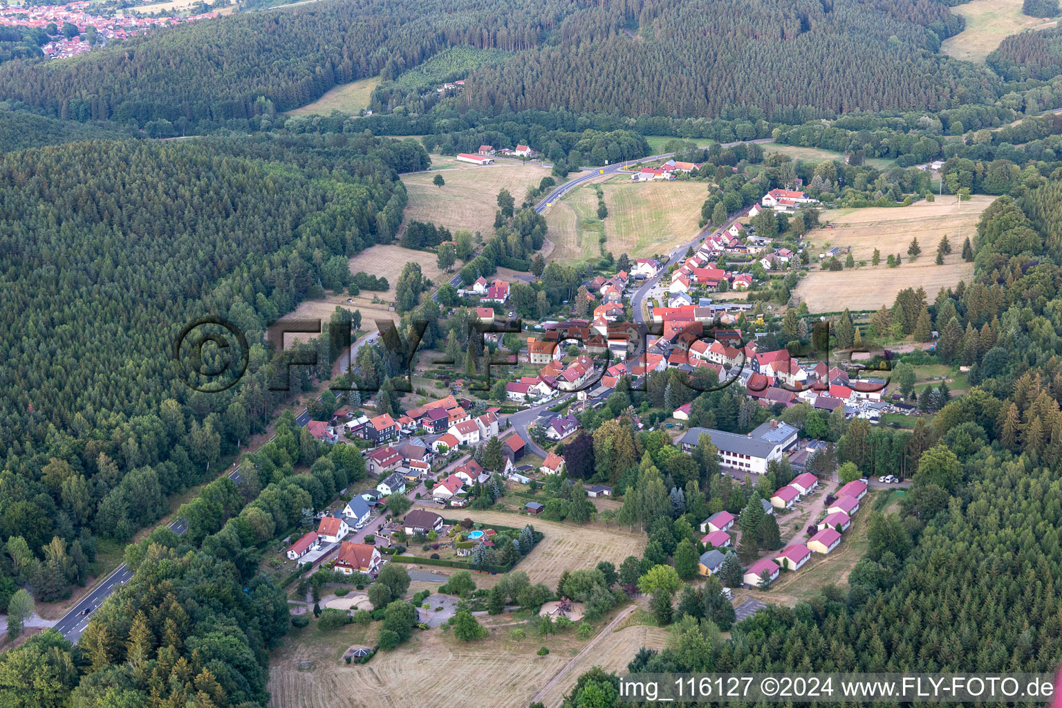 District Engelsbach in Georgenthal in the state Thuringia, Germany