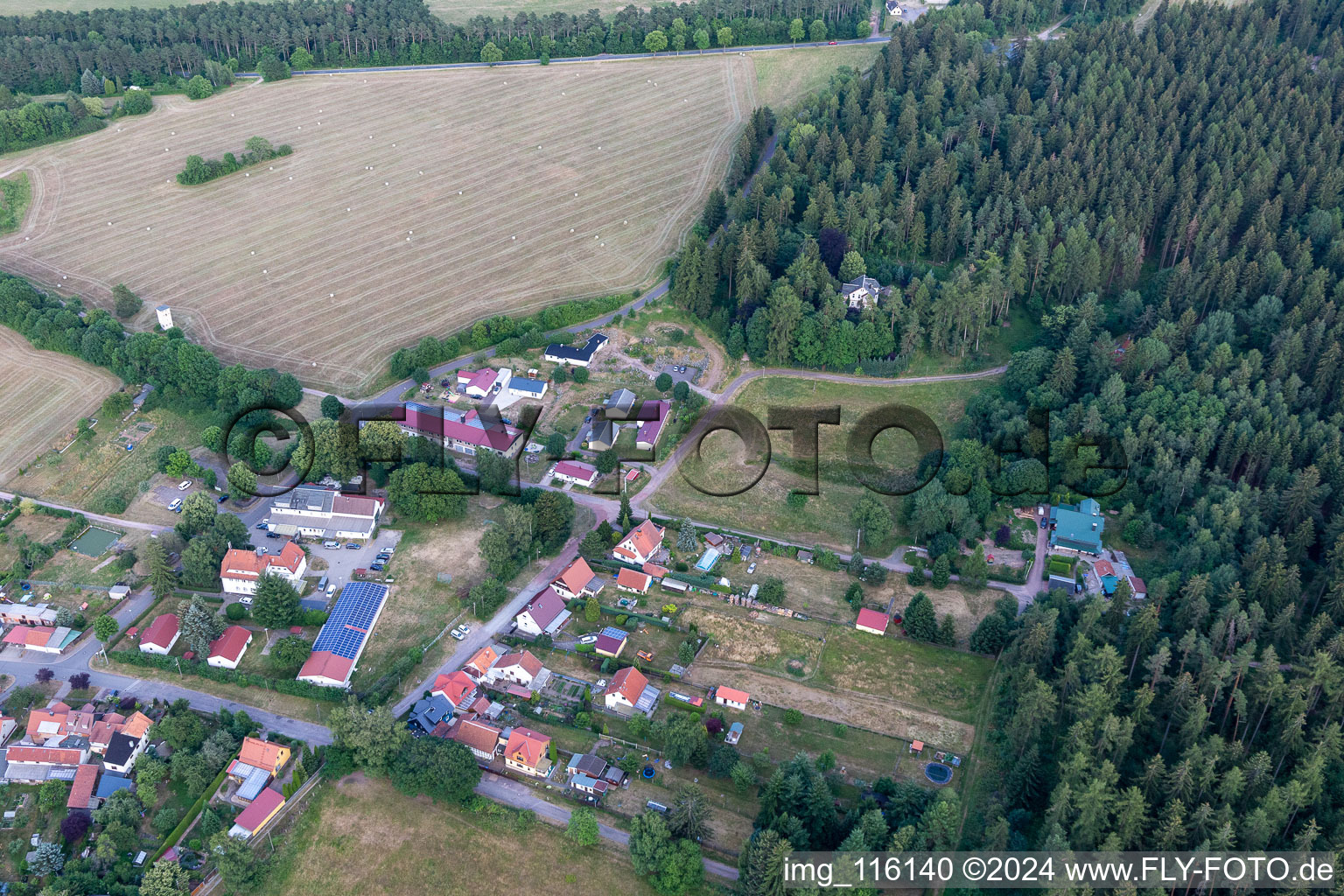 District Crawinkel in Ohrdruf in the state Thuringia, Germany