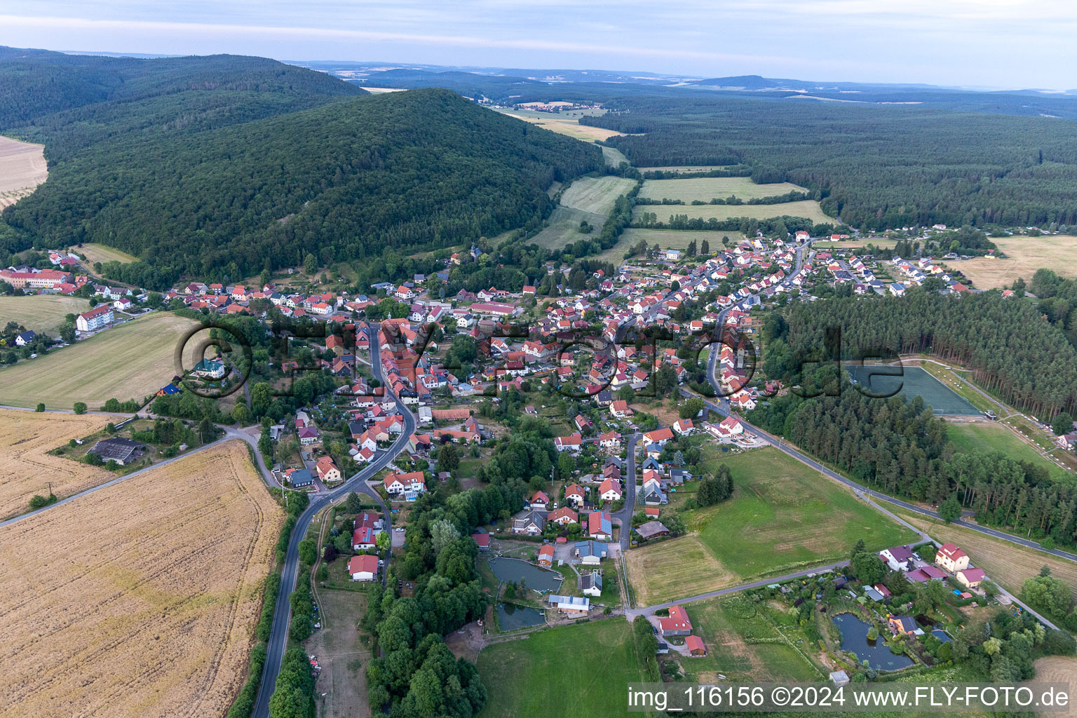 Martinroda in the state Thuringia, Germany