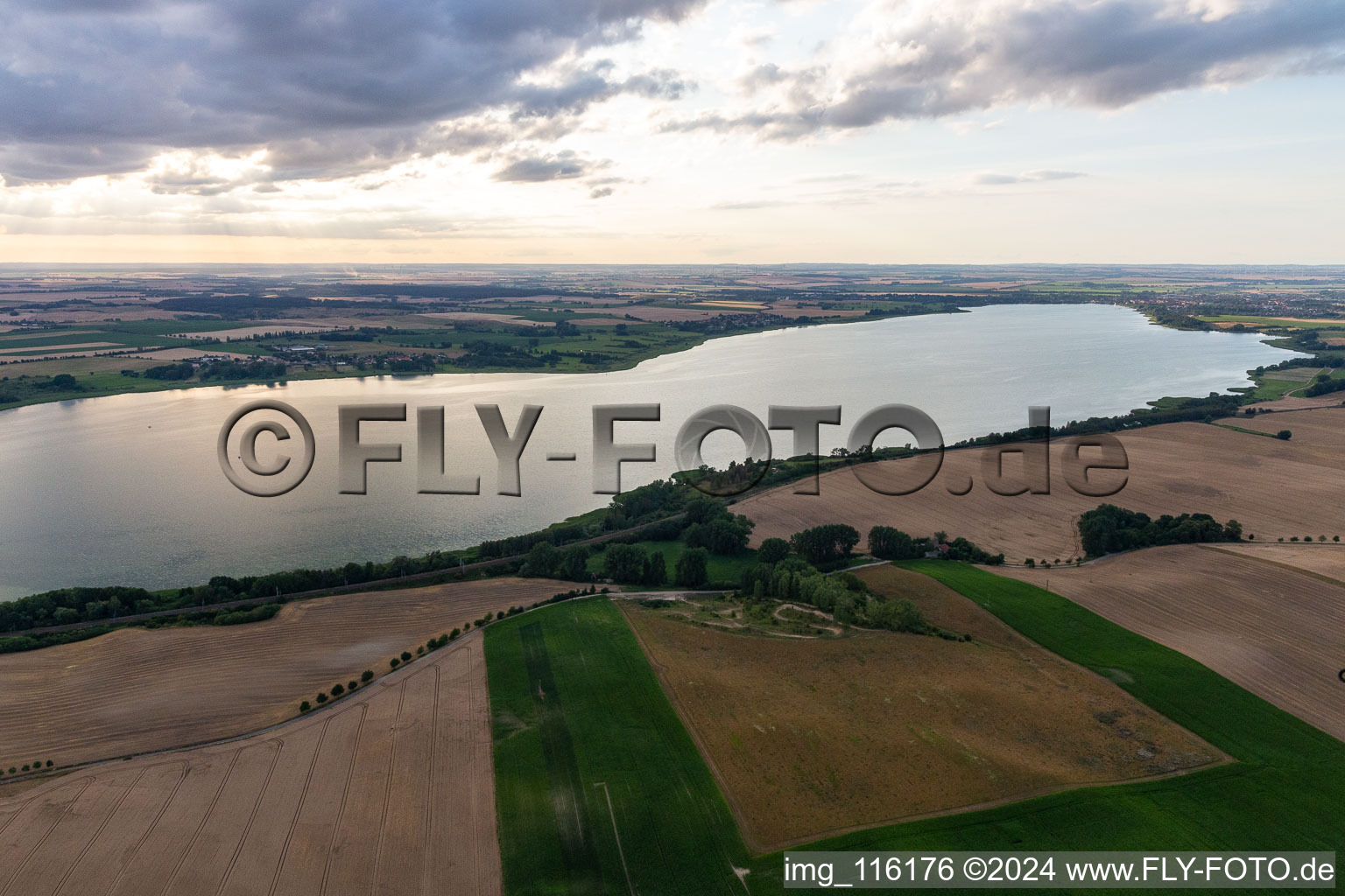 Unteruckersee in Prenzlau in the state Brandenburg, Germany