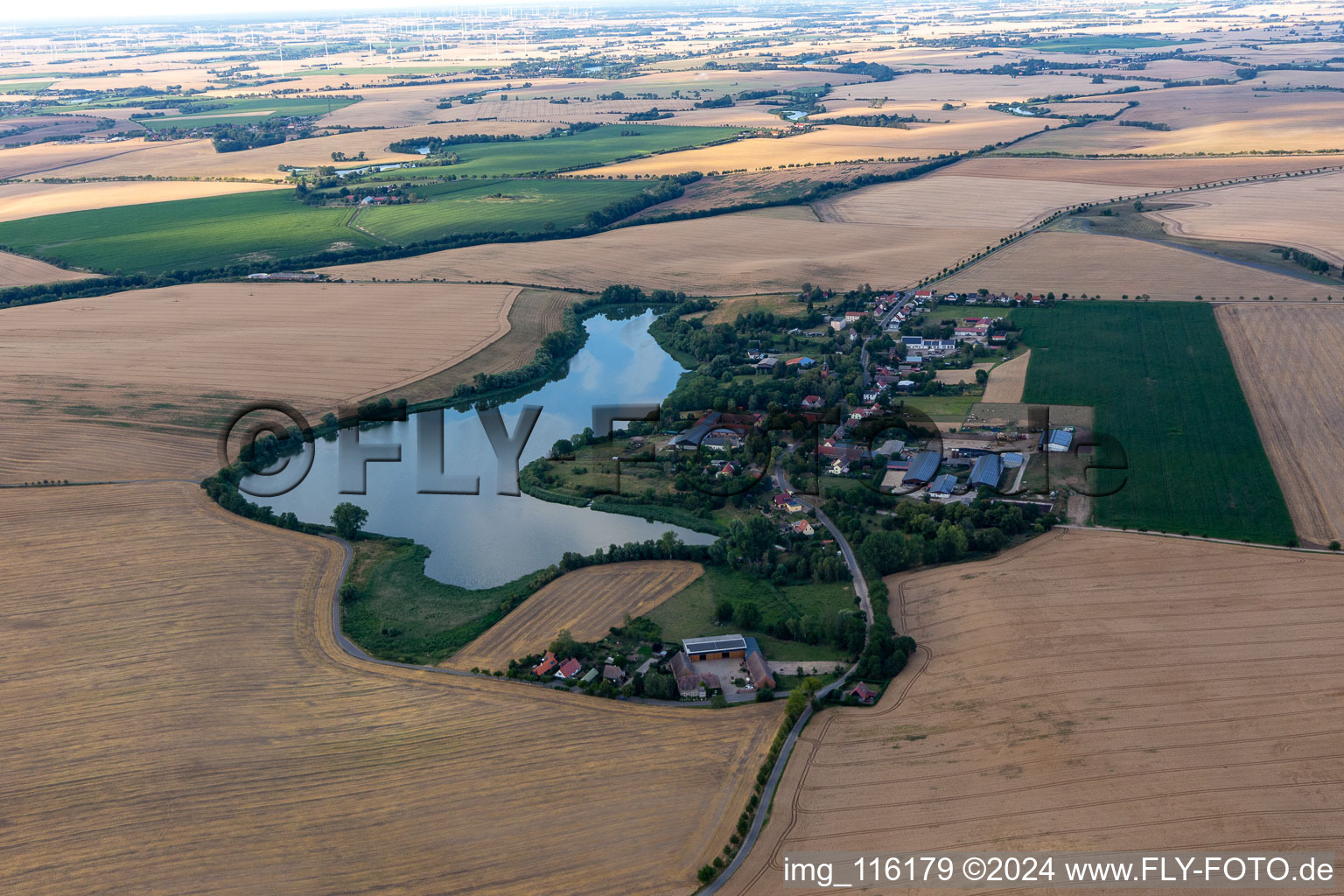 District Seelübbe in Prenzlau in the state Brandenburg, Germany