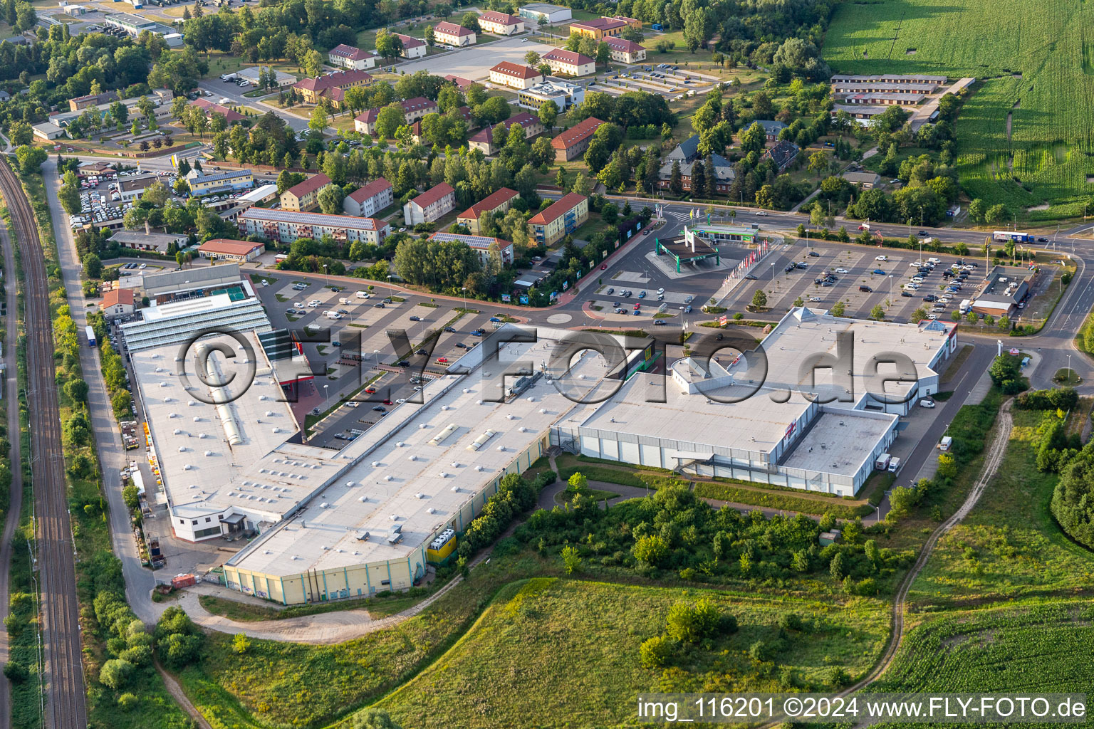 Marktkauf Center in Prenzlau in the state Brandenburg, Germany