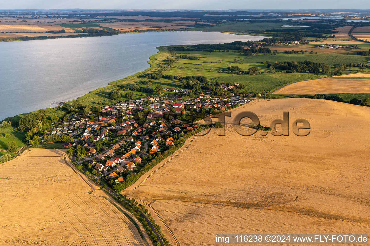 District Röpersdorf in Nordwestuckermark in the state Brandenburg, Germany