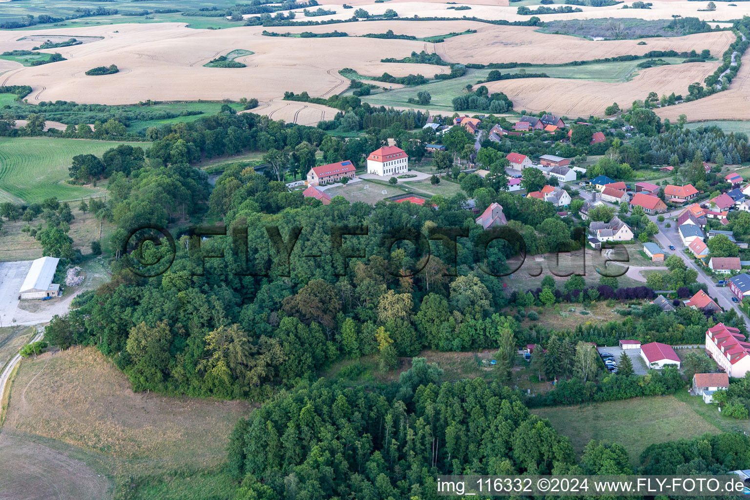 District Groß Fredenwalde in Gerswalde in the state Brandenburg, Germany