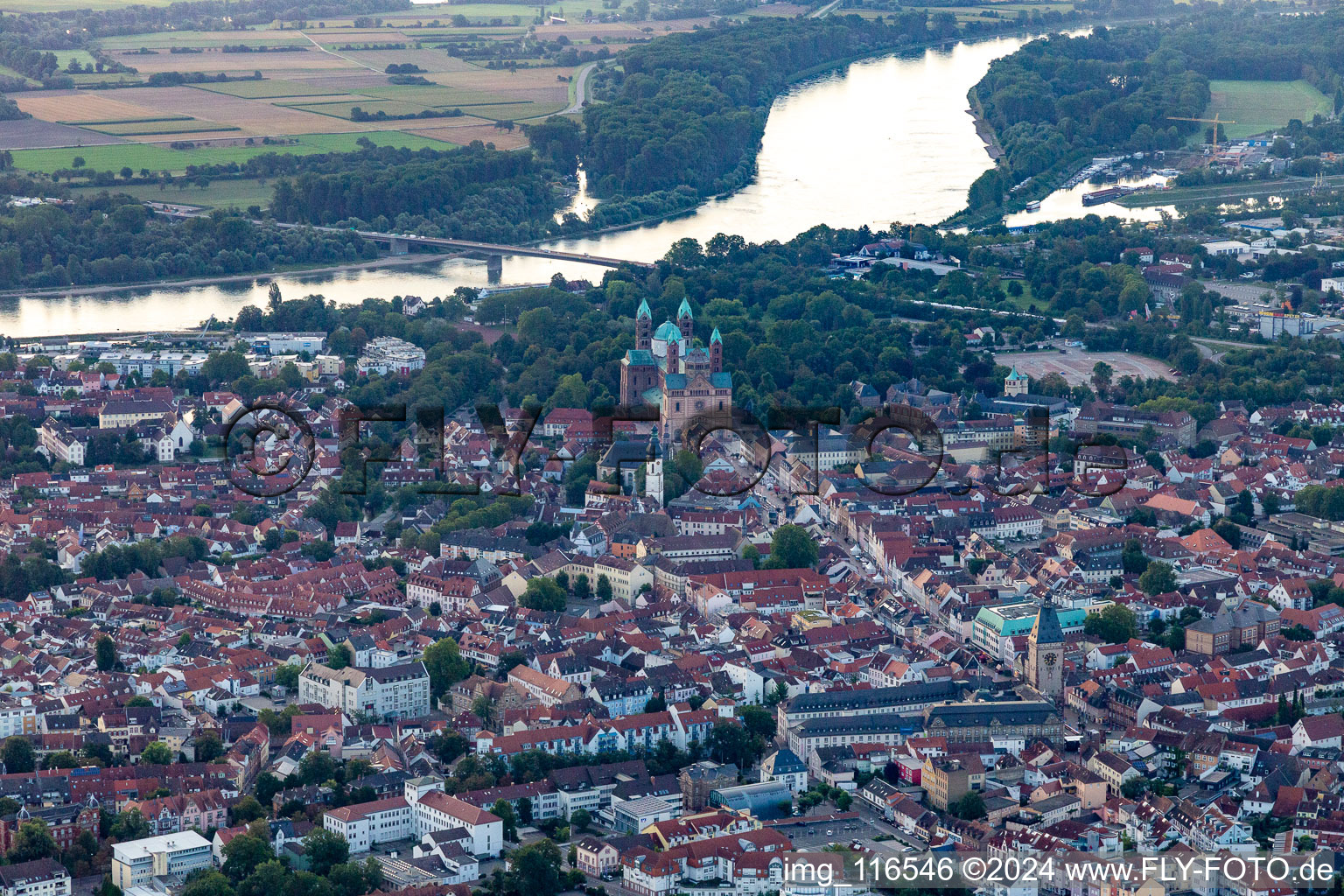 Maximilianstrasse in Speyer in the state Rhineland-Palatinate, Germany