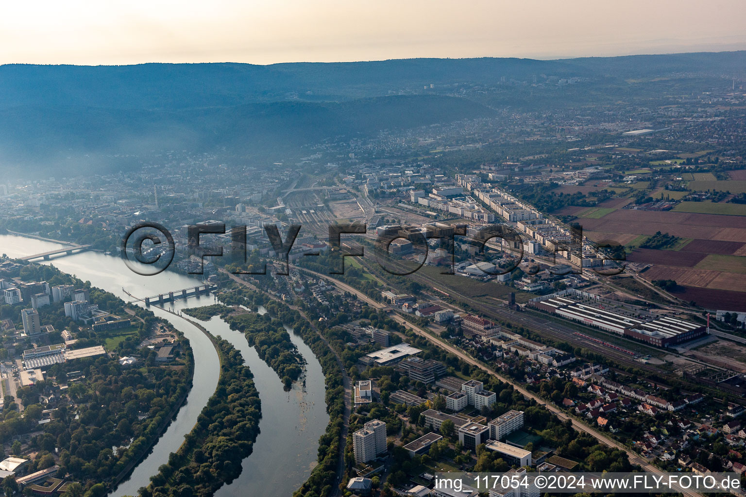 District of Bahnstadt in Sueden of Stadt in the city in Heidelberg in the state Baden-Wurttemberg, Germany