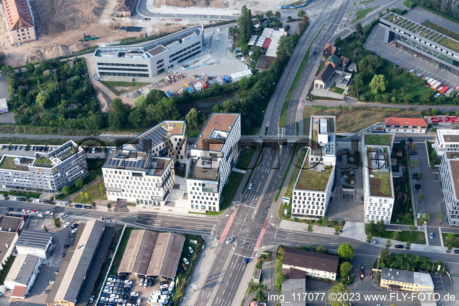 District Alte Stadtgärtnerei in Heidelberg in the state Baden-Wuerttemberg, Germany