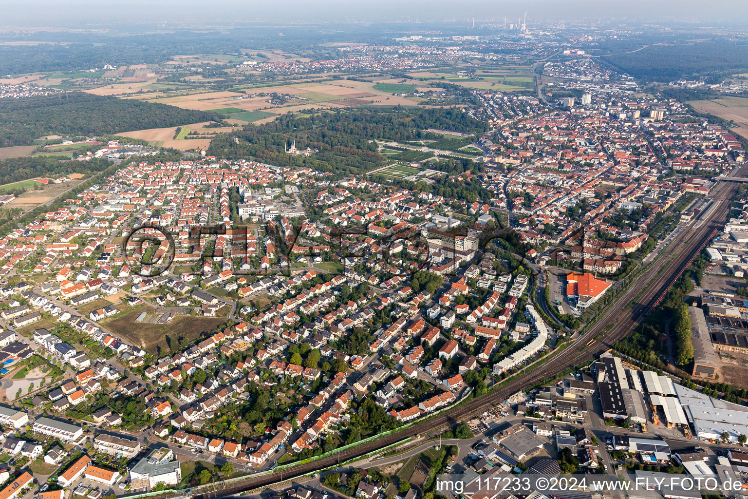 Oftersheim in the state Baden-Wuerttemberg, Germany