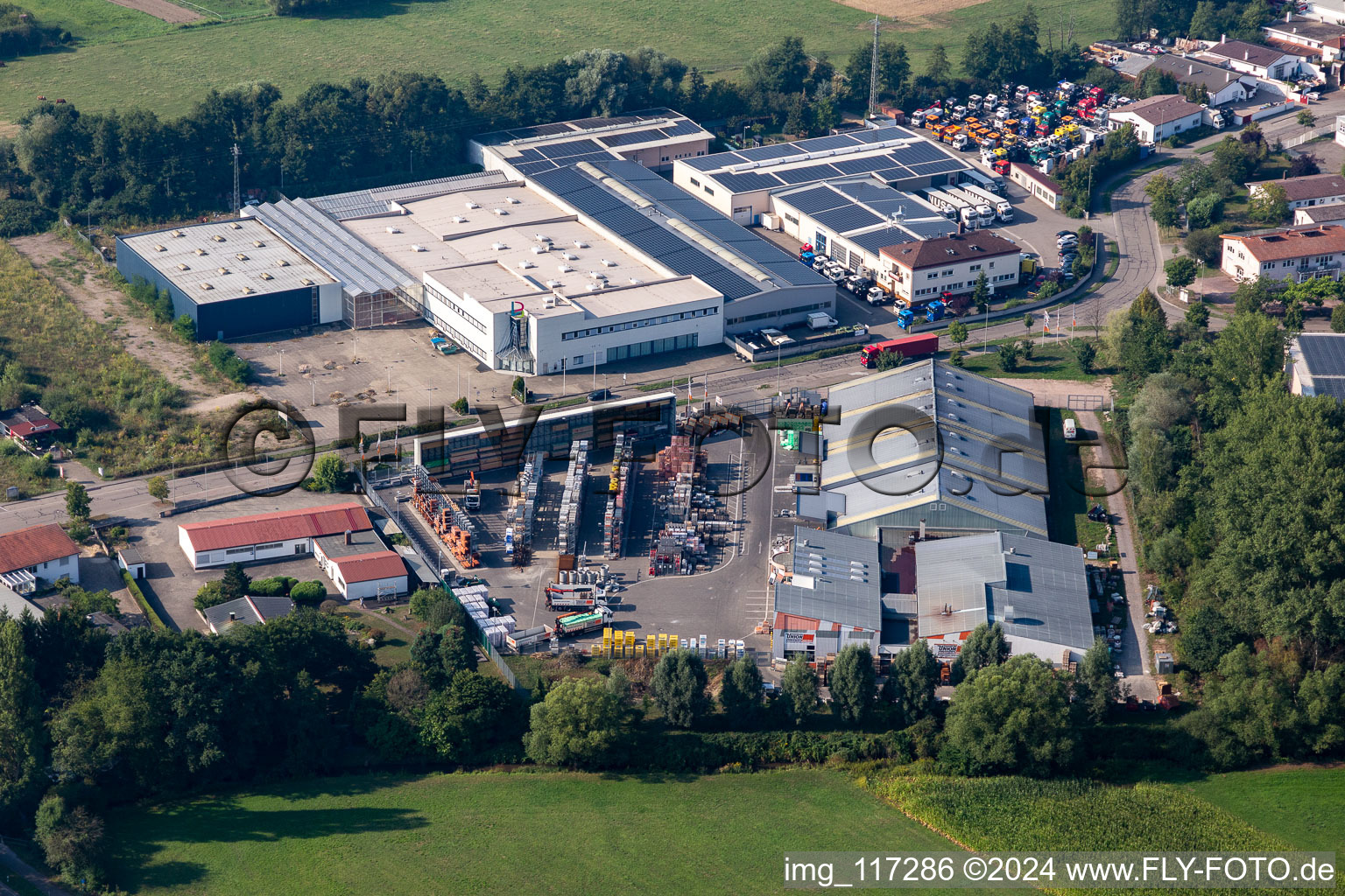 Union Building Centre Hornbach Kandel in the district Minderslachen in Kandel in the state Rhineland-Palatinate, Germany