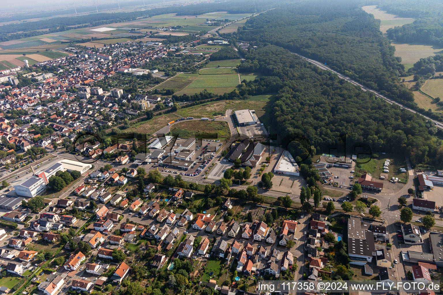 Lauterburgerstr in Kandel in the state Rhineland-Palatinate, Germany