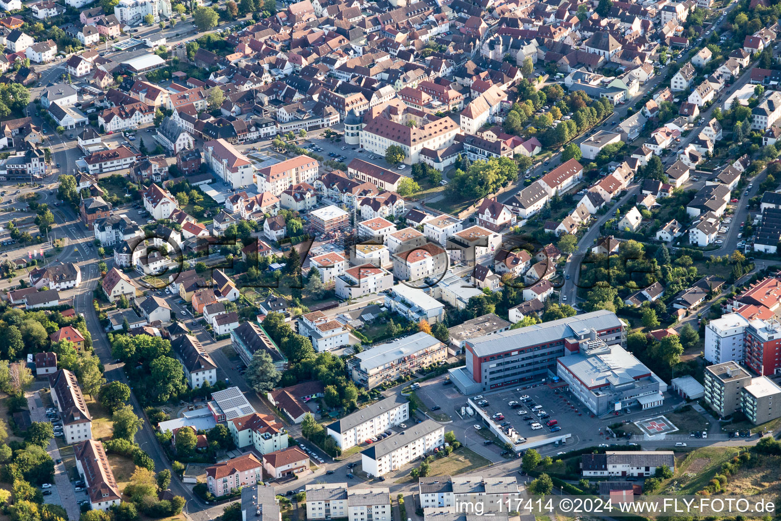 Hospital in Bad Bergzabern in the state Rhineland-Palatinate, Germany