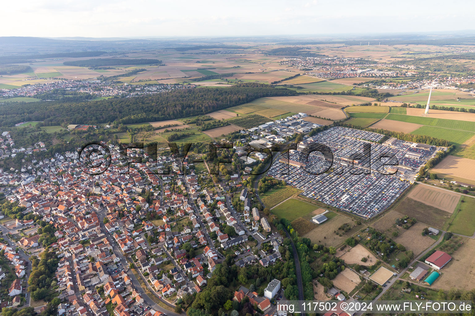 District Kilianstädten in Schöneck in the state Hesse, Germany