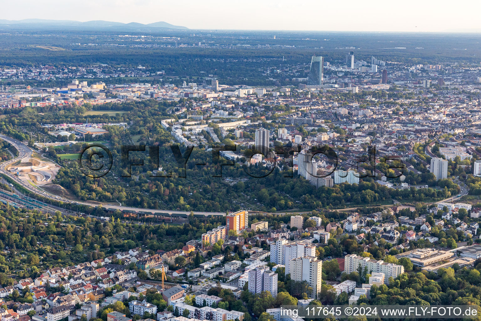 District Bornheim in Frankfurt am Main in the state Hesse, Germany