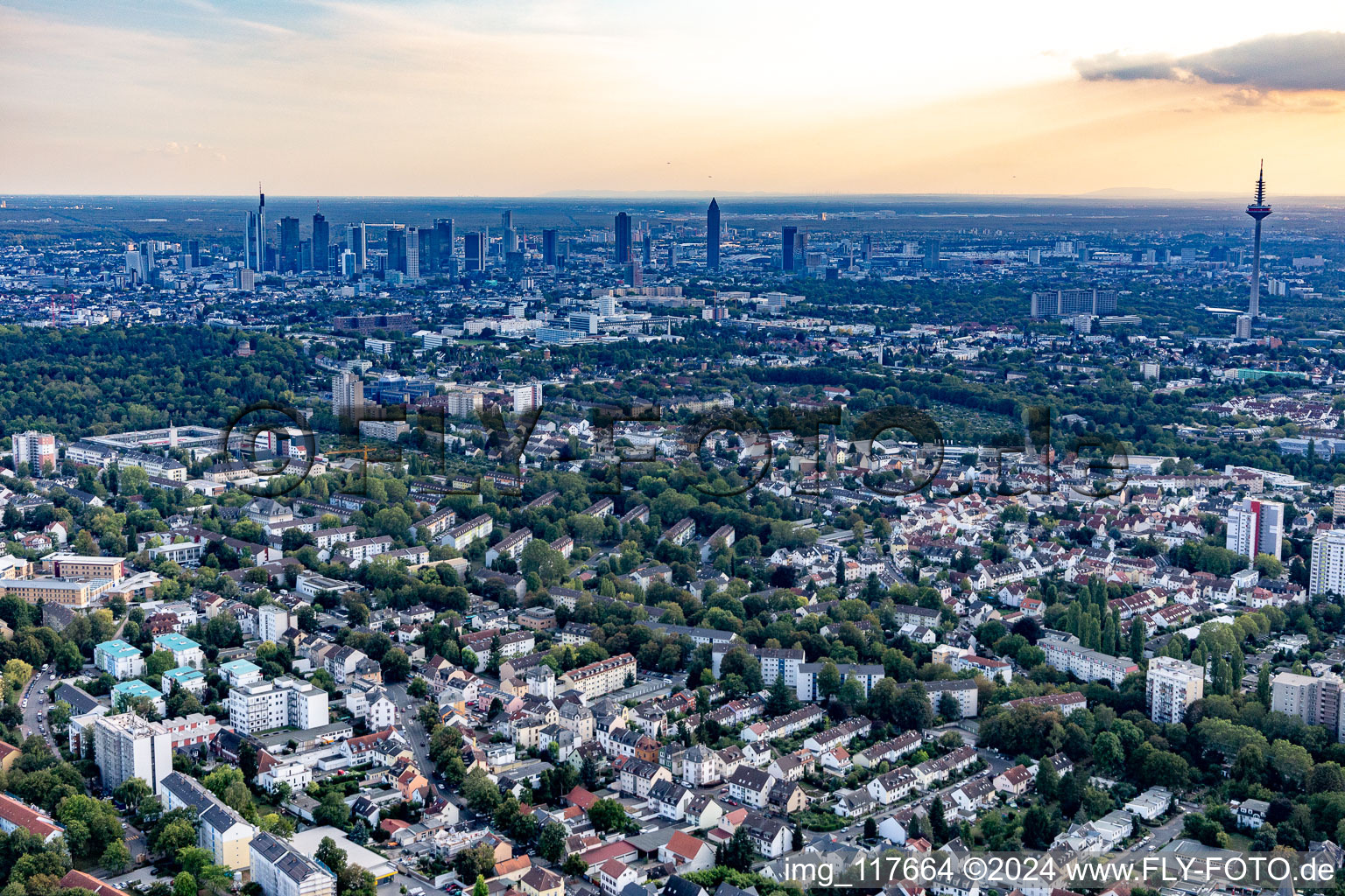 District Eckenheim in Frankfurt am Main in the state Hesse, Germany