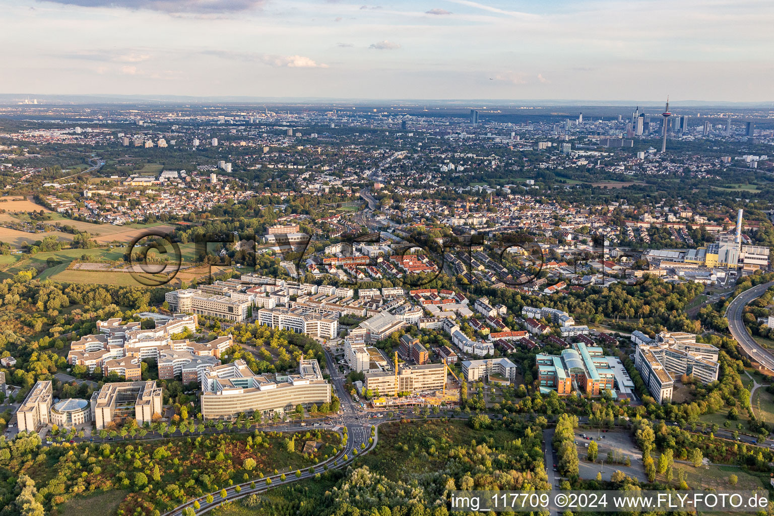 District Niederursel in Frankfurt am Main in the state Hesse, Germany