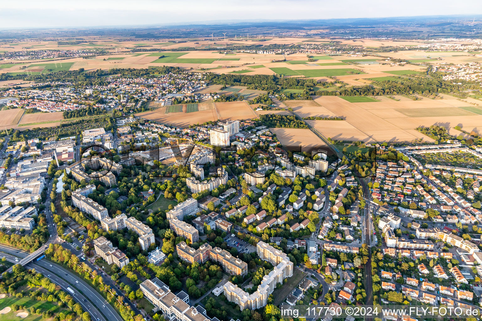 District Bonames in Frankfurt am Main in the state Hesse, Germany