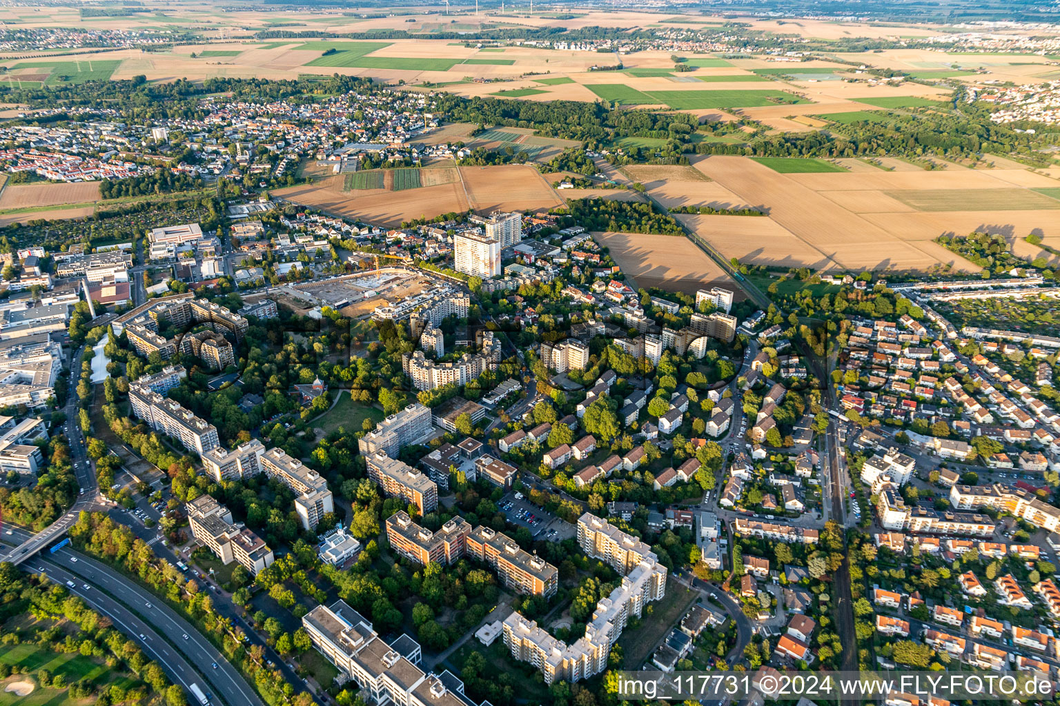 The district in the district Bonames in Frankfurt in the state Hesse, Germany