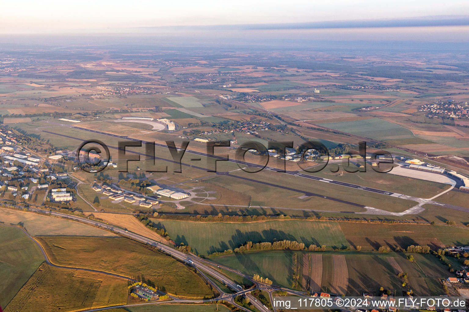 Phalsbourg Airport in Bourscheid in the state Moselle, France