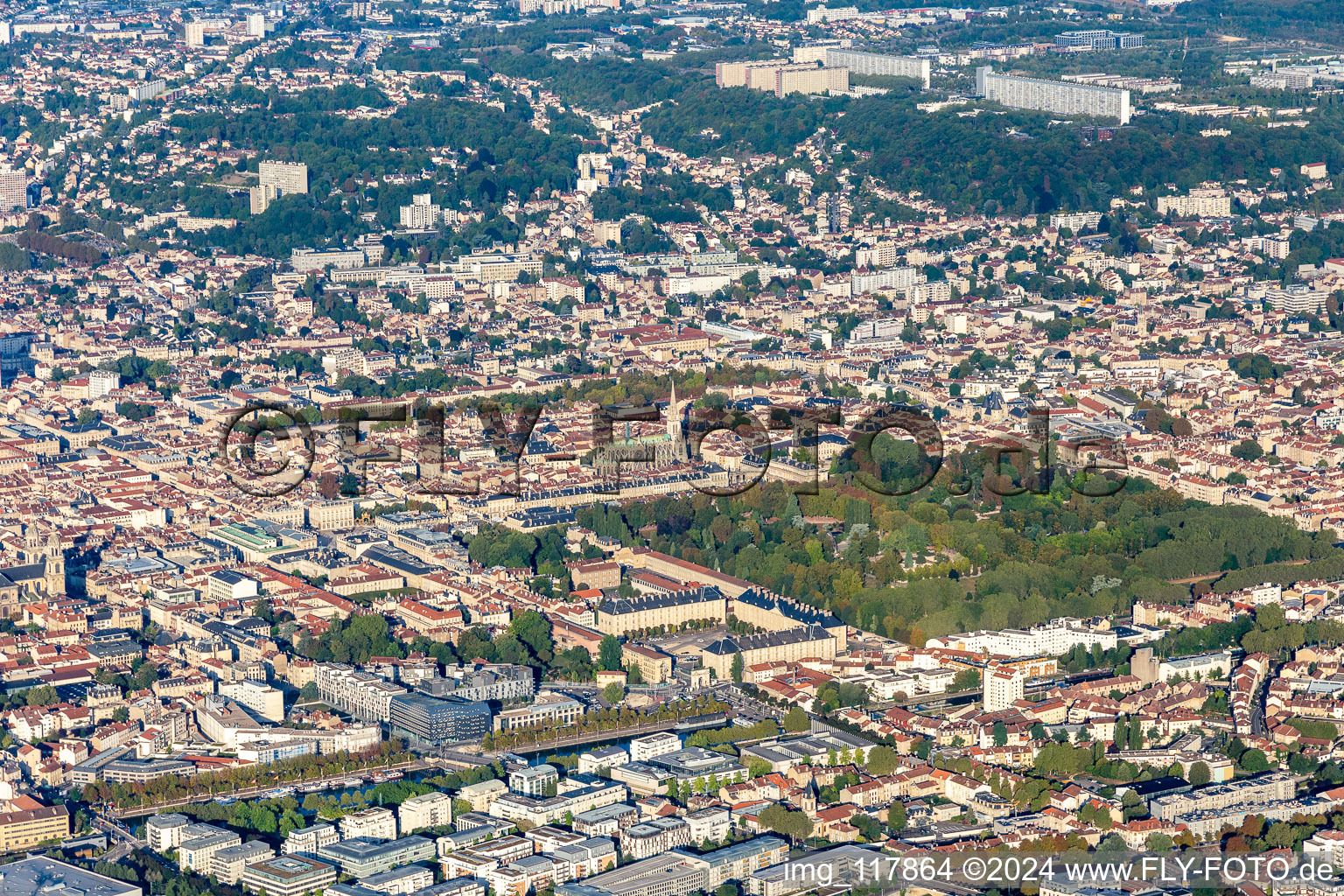 Pepiniere Park in Nancy in the state Meurthe et Moselle, France