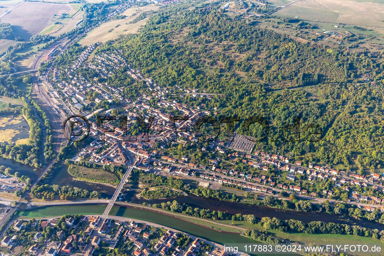 Pont-Saint-Vincent in the state Meurthe et Moselle, France