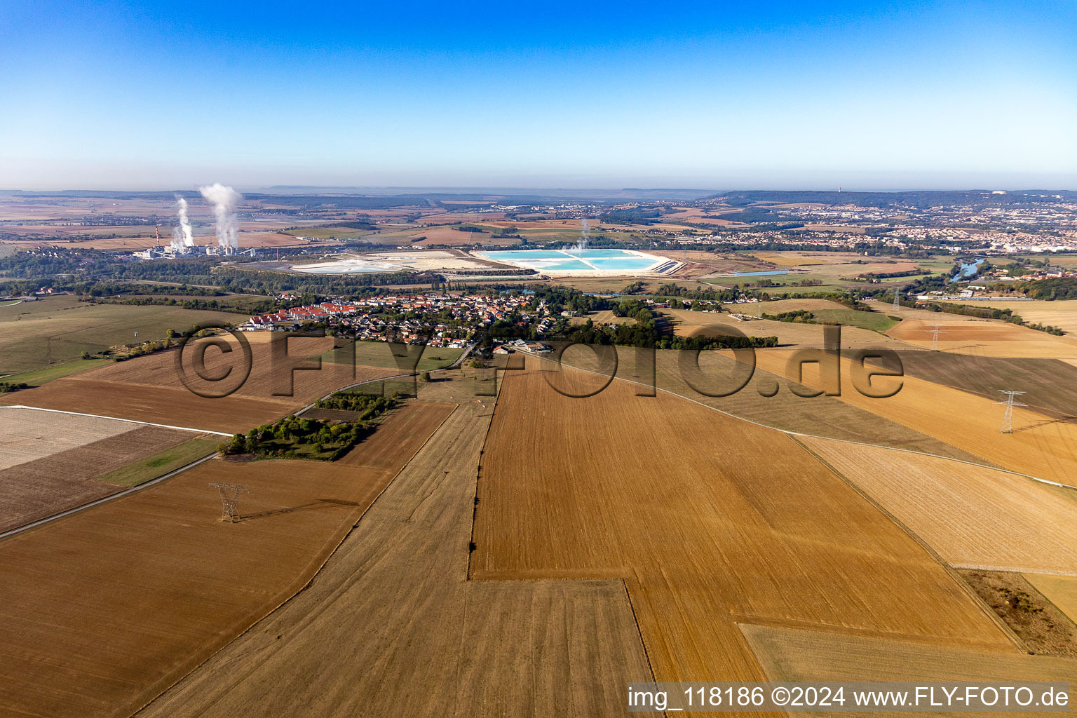 Gypsum Ponds NOVA ARB in Art-sur-Meurthe in the state Meurthe et Moselle, France