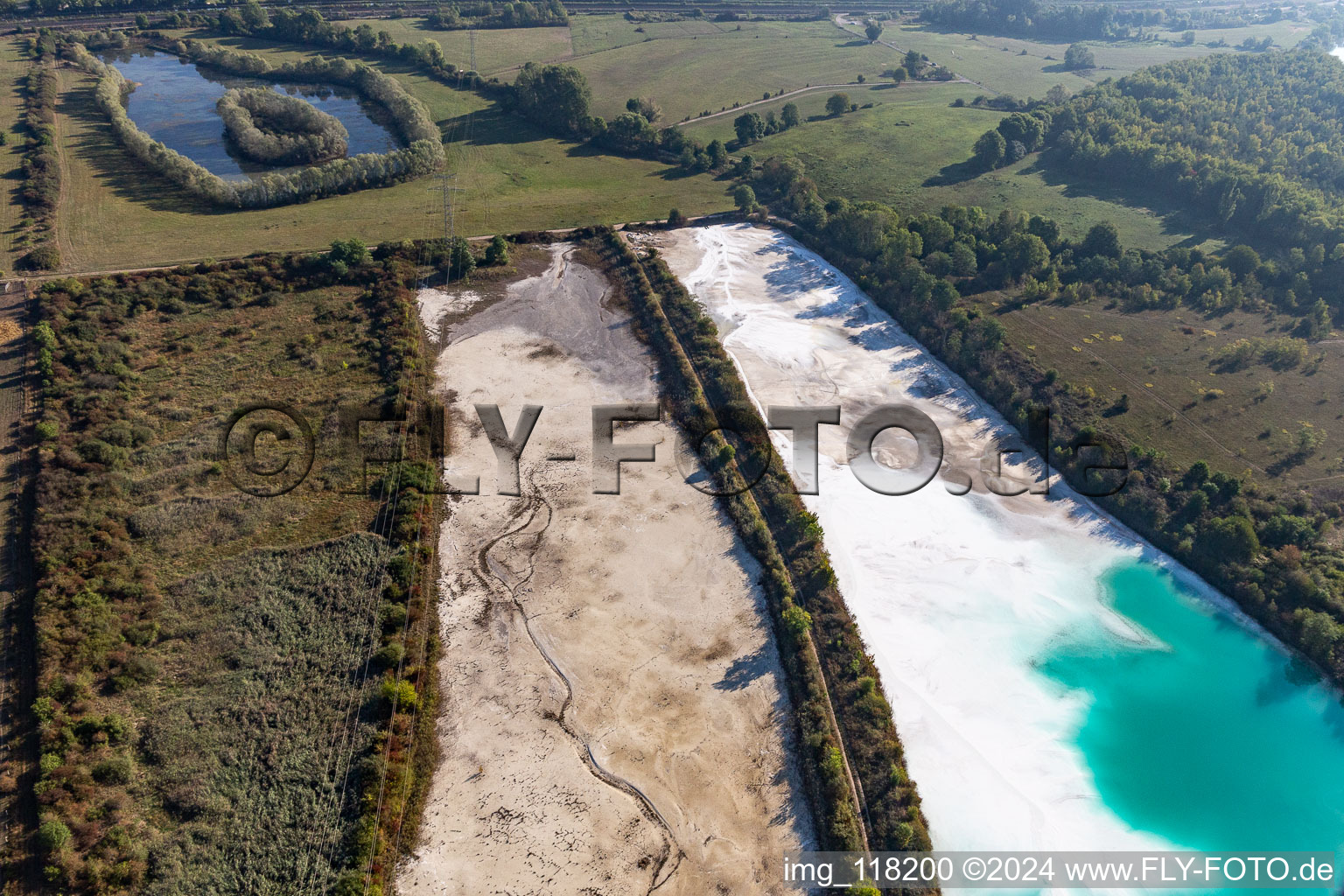 Gypsum Ponds NOVA ARB in Varangéville in the state Meurthe et Moselle, France