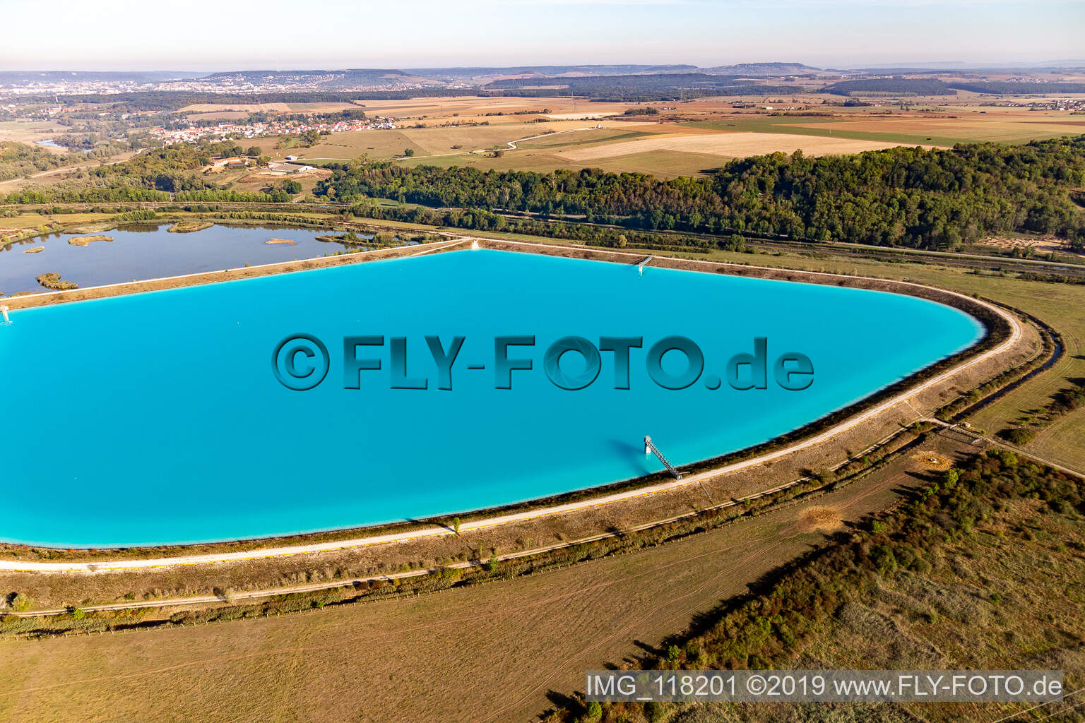 Gypsum Ponds NOVA ARB in Saint-Nicolas-de-Port in the state Meurthe et Moselle, France