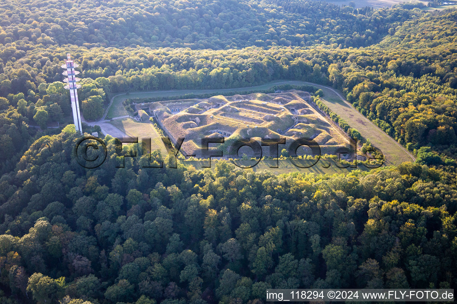 Fort de Bourlémont in Mont-lès-Neufchâteau in the state Vosges, France