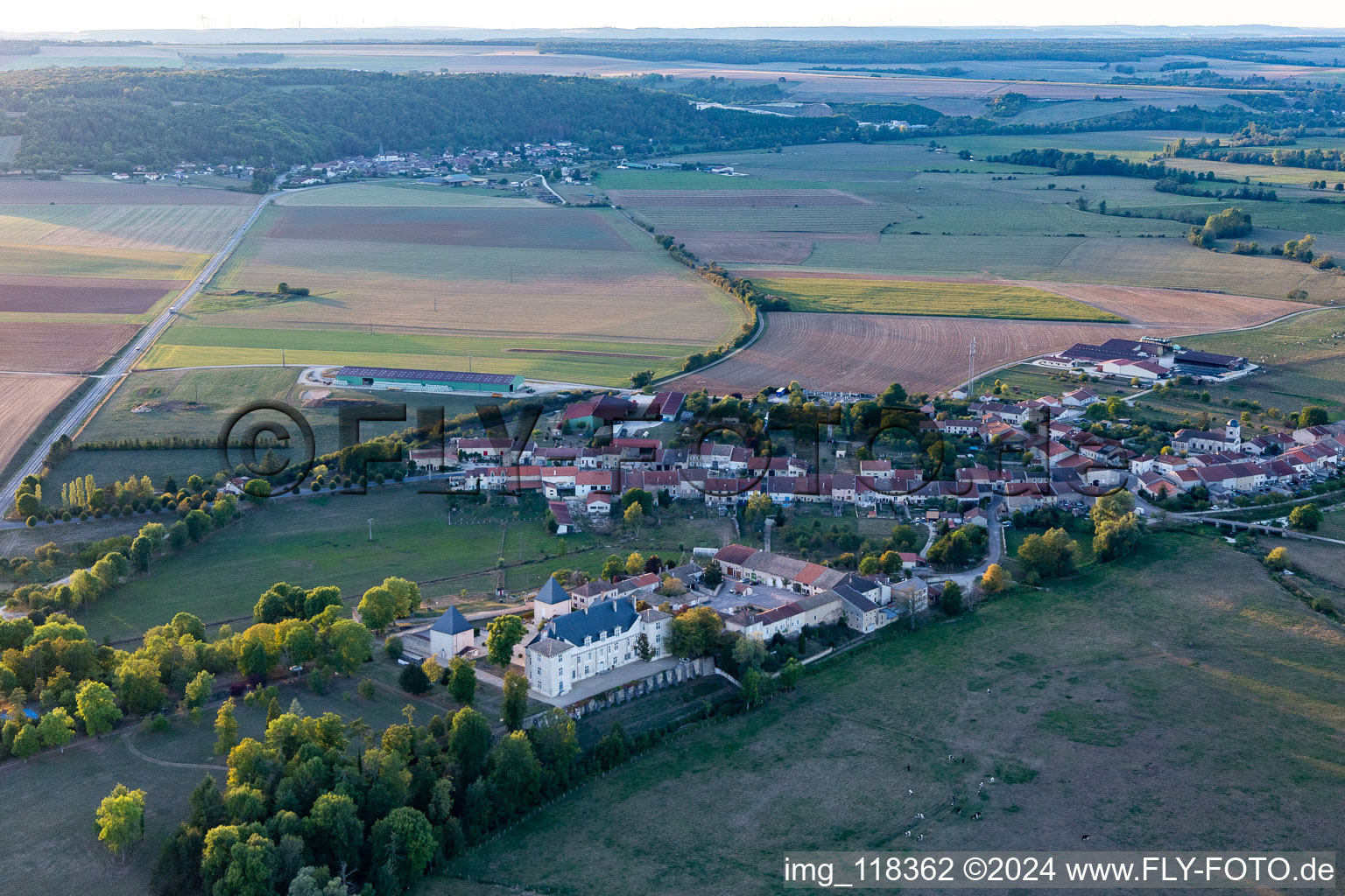 Castle of Montbras in Montbras in the state Meuse, France