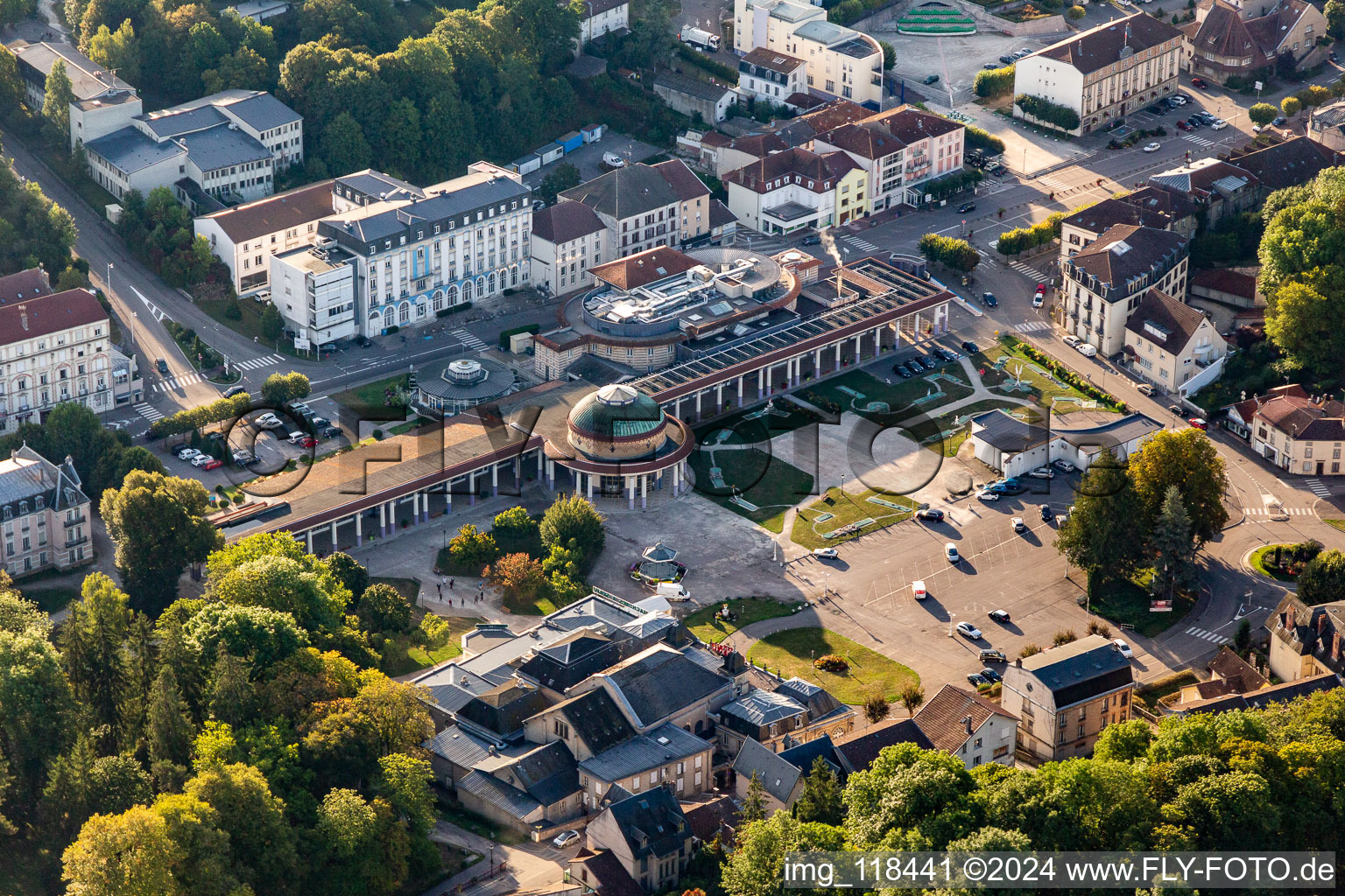 Spa and Casino Thermes de Contrexeville in Contrexeville in Grand Est, France