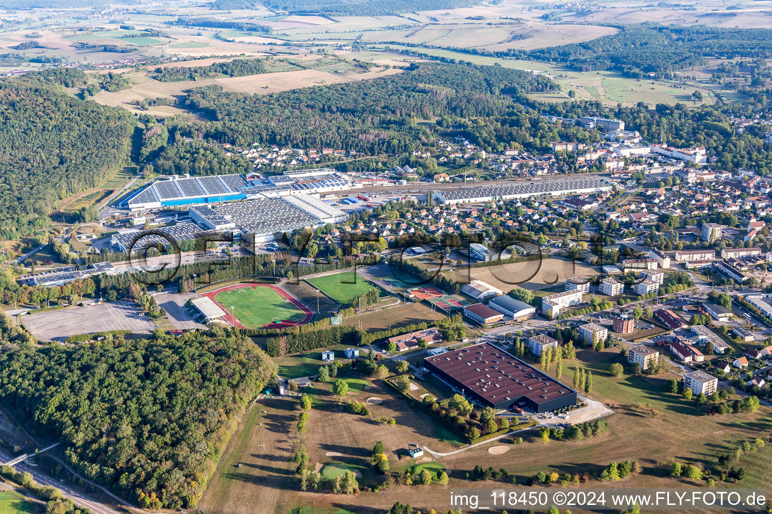 Nestlé Waters Supply Est in Vittel in the state Vosges, France