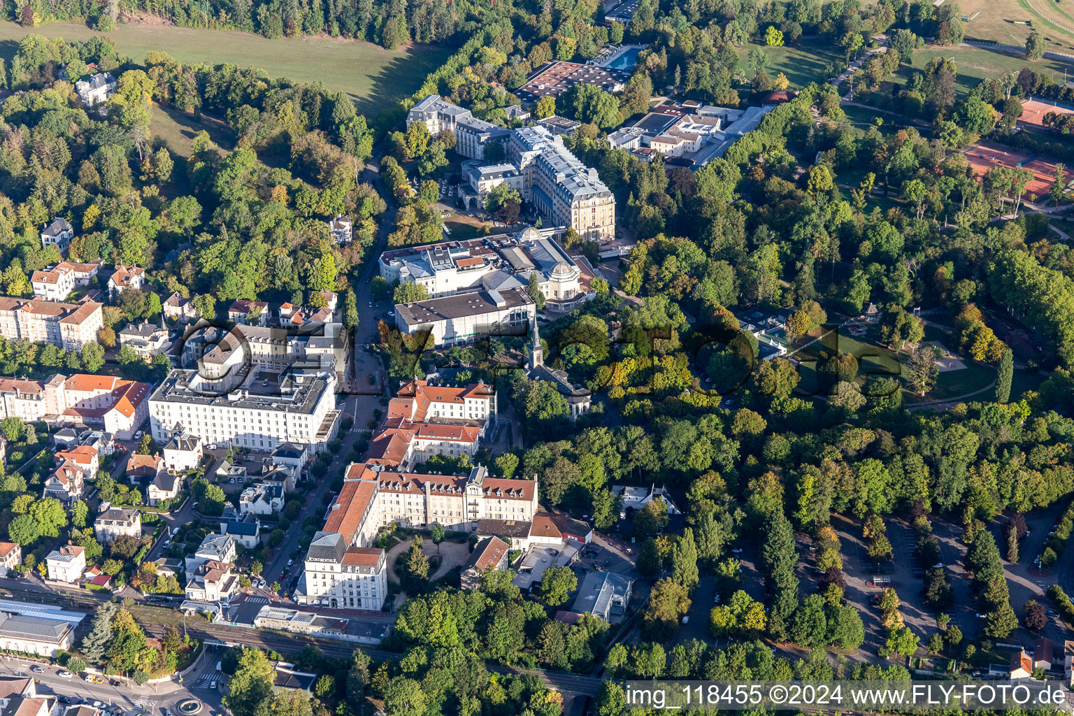 Casino de Vittel, Les Thermes de Vittel in Vittel in the state Vosges, France