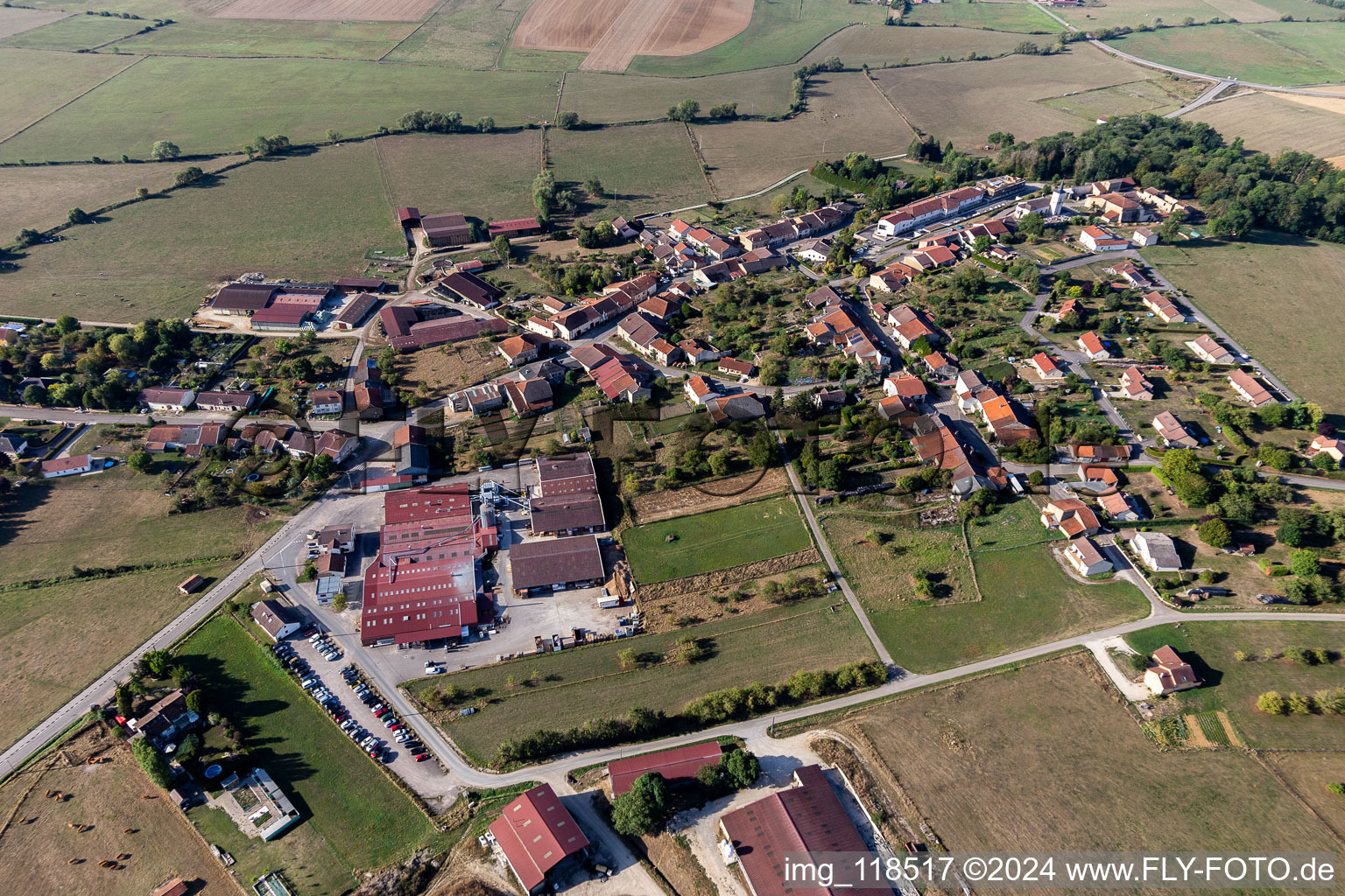 Dommartin-sur-Vraine in the state Vosges, France