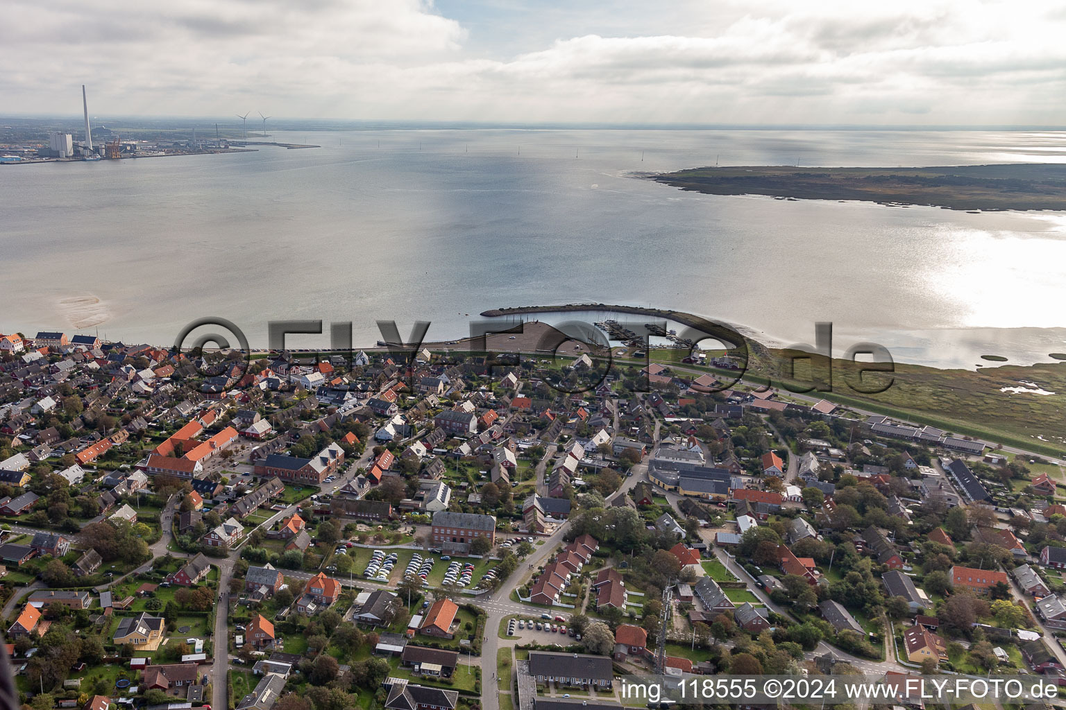 Harbor in the district Nordby in Fanø in the state South Denmark, Denmark