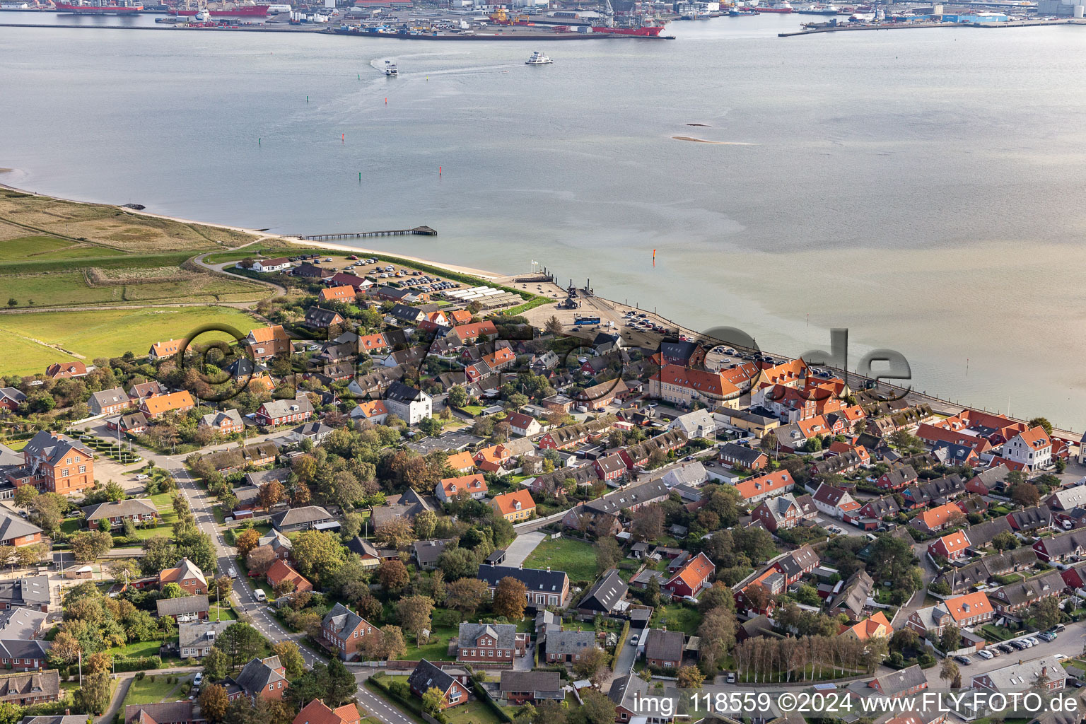 Ferry port, ferry port in the district Nordby in Fanø in the state South Denmark, Denmark