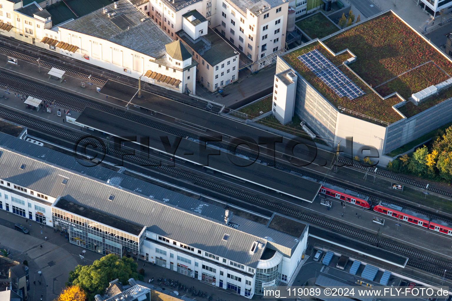 Station car park in the district Ludwigsburg-Mitte in Ludwigsburg in the state Baden-Wuerttemberg, Germany