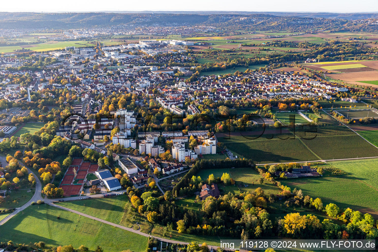 Ditzingen in the state Baden-Wuerttemberg, Germany