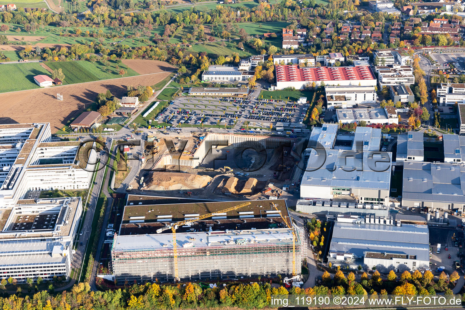 Company grounds and facilities of Trumpf- Laser and Systemtechnik in the district Gerlingen-Schillerhoehe in Ditzingen in the state Baden-Wurttemberg, Germany