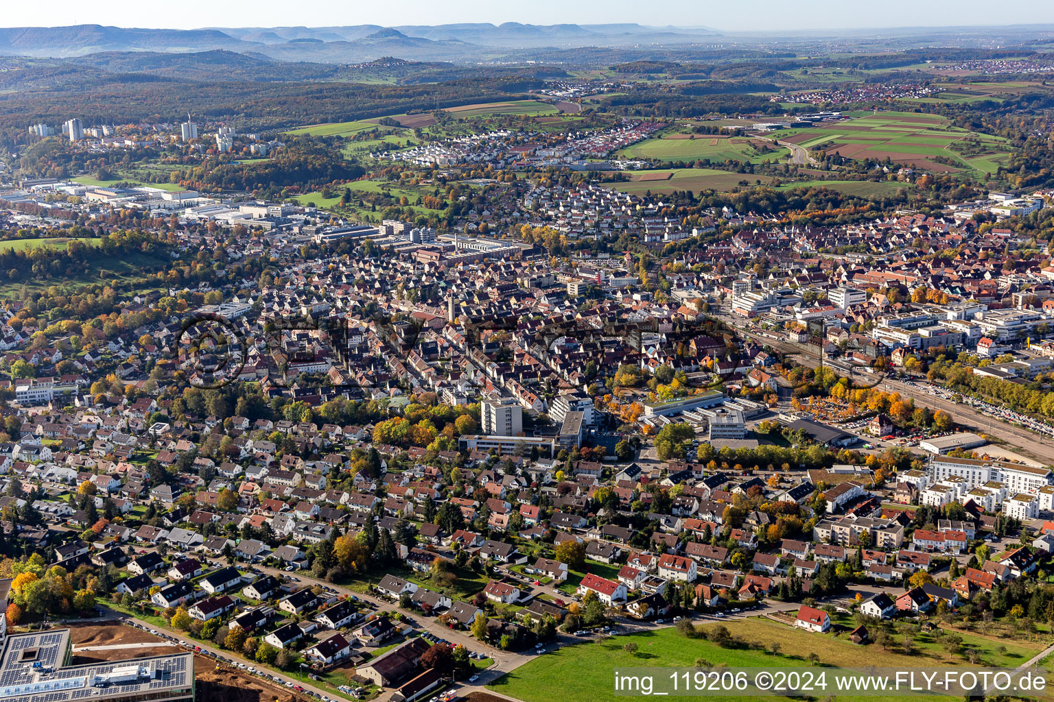 Nürtingen in the state Baden-Wuerttemberg, Germany