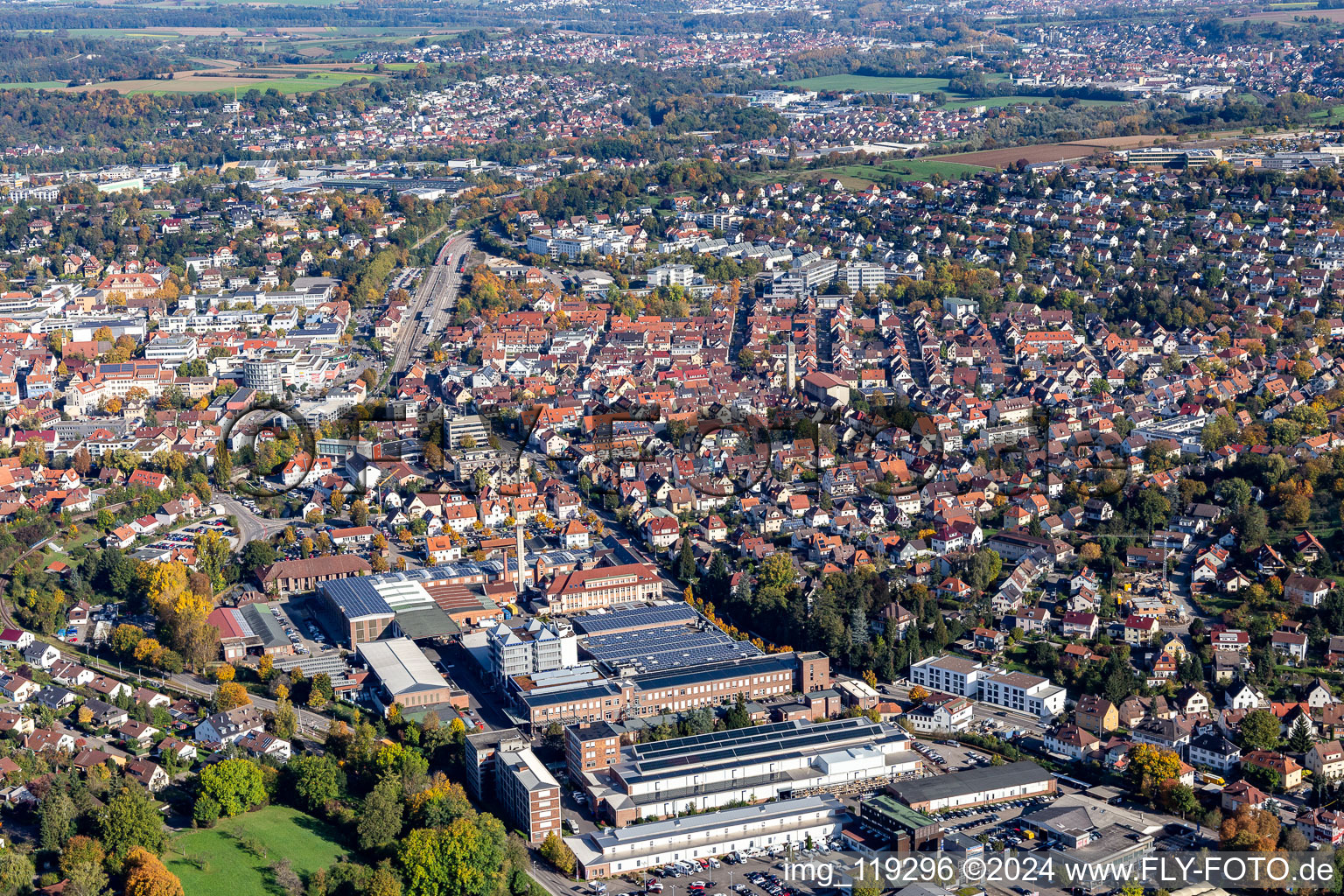 Gebr. Heller Machine Factory in Nürtingen in the state Baden-Wuerttemberg, Germany