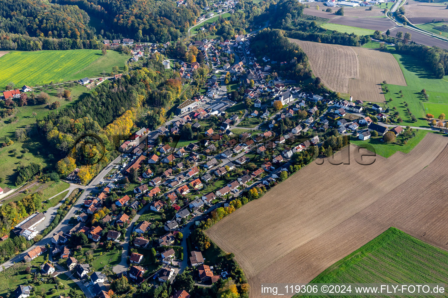 District Zizenhausen in Stockach in the state Baden-Wuerttemberg, Germany