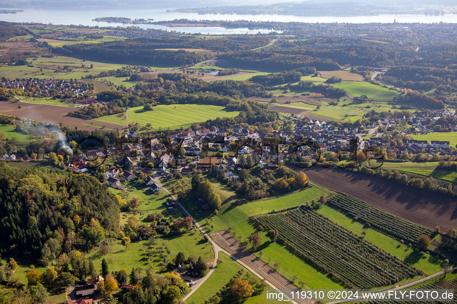 District Güttingen in Radolfzell am Bodensee in the state Baden-Wuerttemberg, Germany