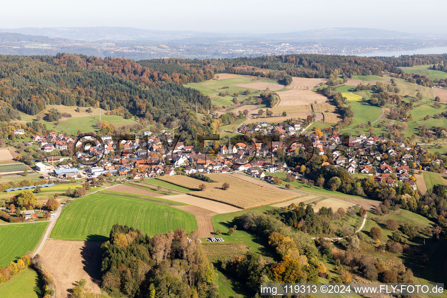 District Liggeringen in Radolfzell am Bodensee in the state Baden-Wuerttemberg, Germany