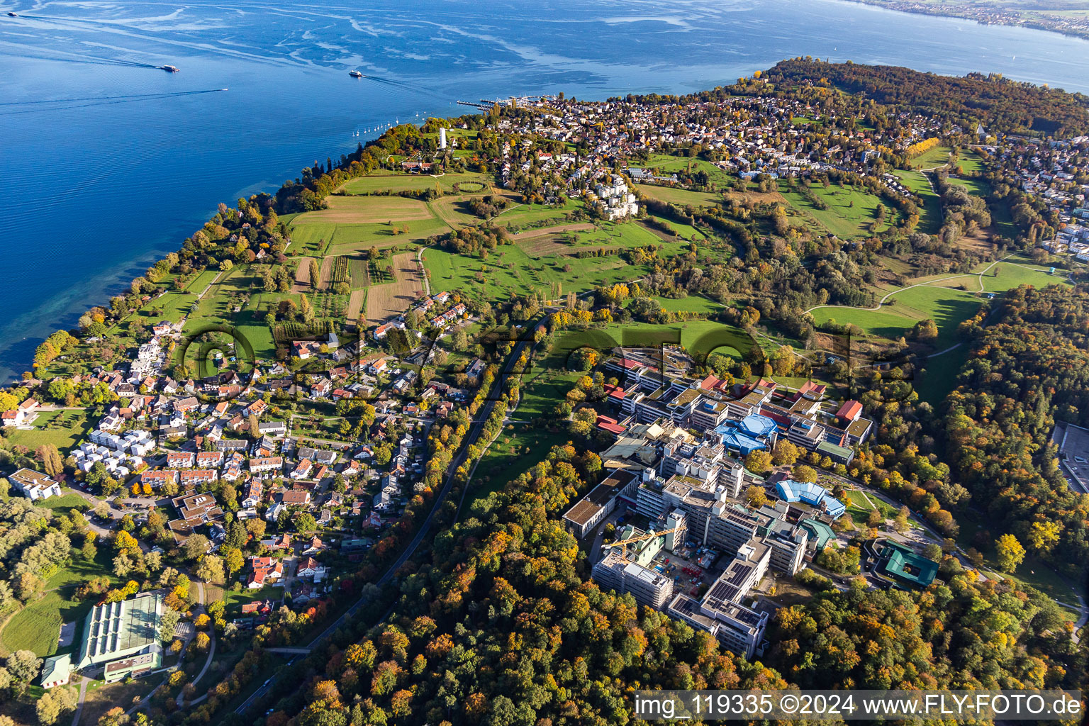 The University of Konstanz in Konstanz in Baden-Wuerttemberg