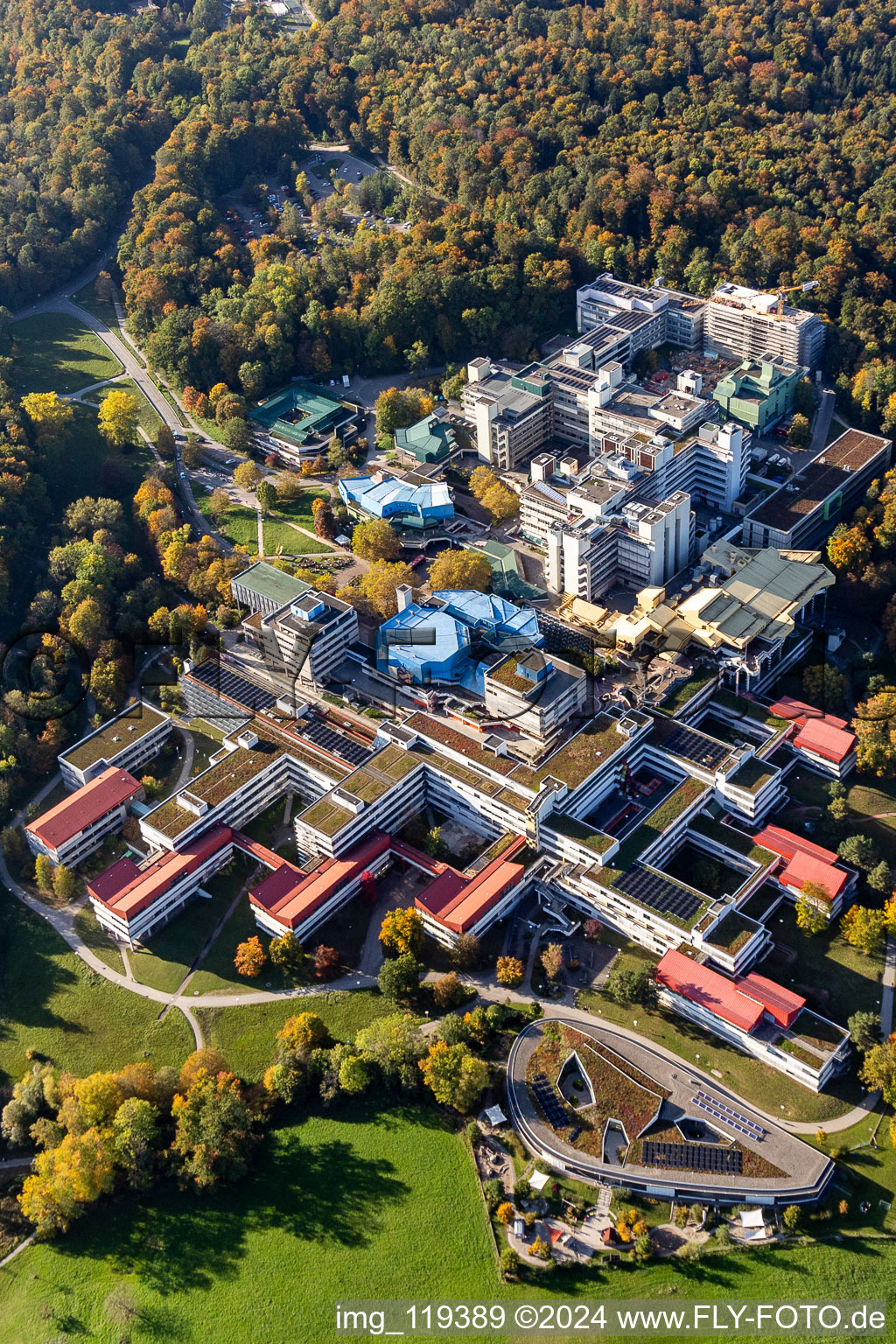 Campus building of the university Konstanz in the district Egg in Konstanz in the state Baden-Wurttemberg, Germany