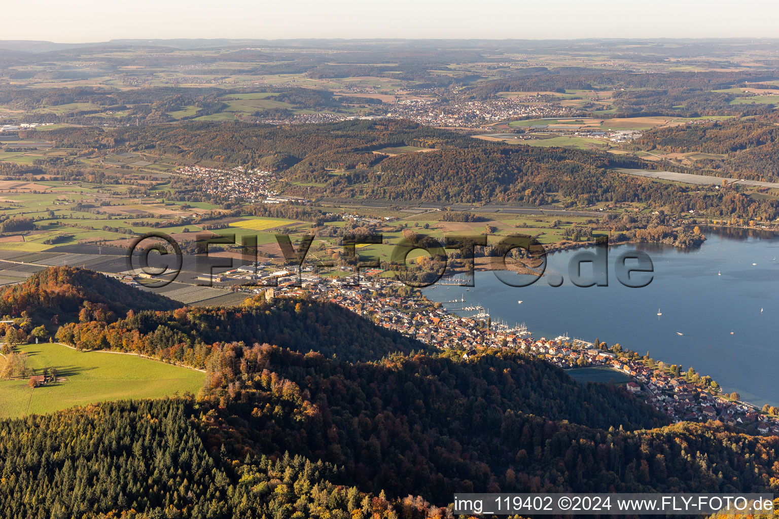 Bodman-Ludwigshafen in the state Baden-Wuerttemberg, Germany