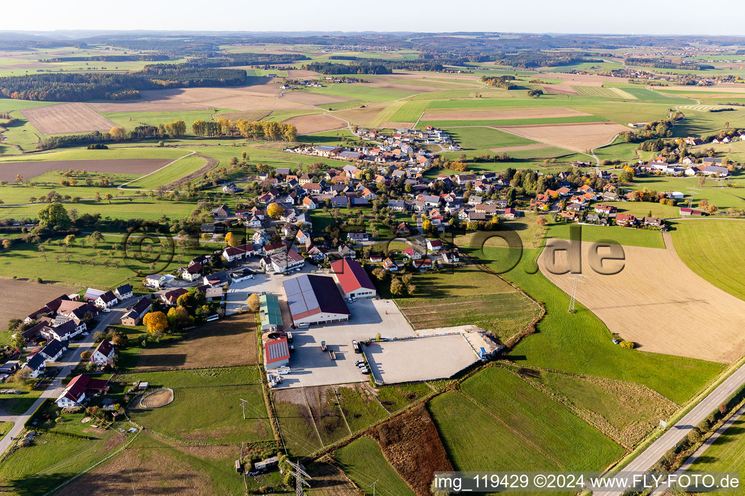 District Boll in Sauldorf in the state Baden-Wuerttemberg, Germany