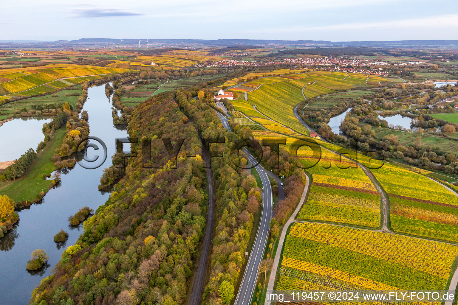 Hotel Vogelsburg in Escherndorf in the state Bavaria, Germany