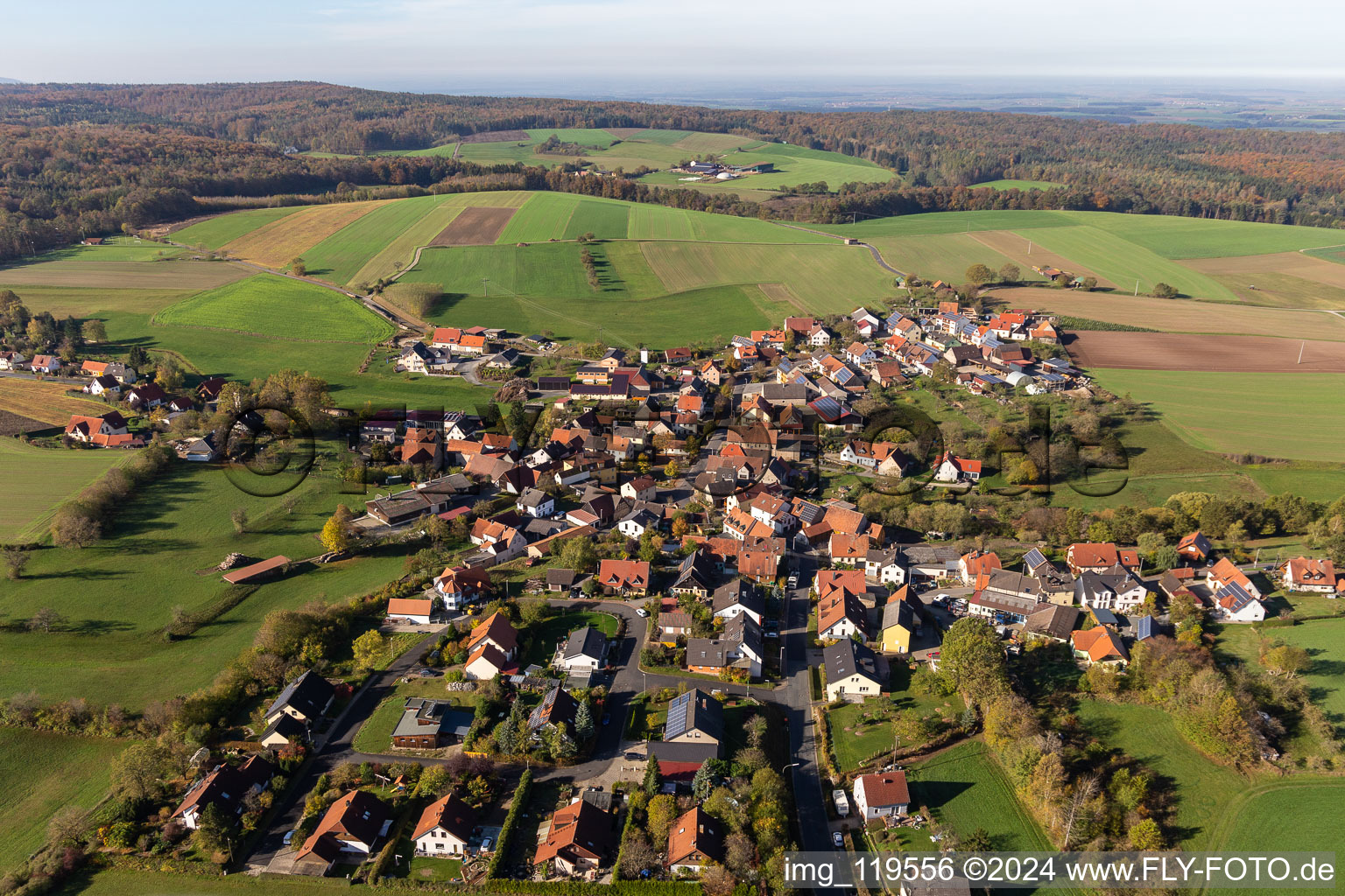 District Großgressingen in Ebrach in the state Bavaria, Germany