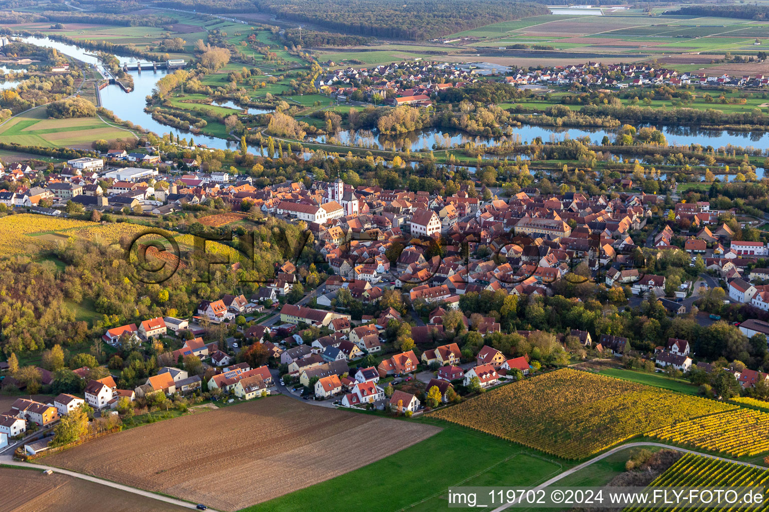 Dettelbach in the state Bavaria, Germany